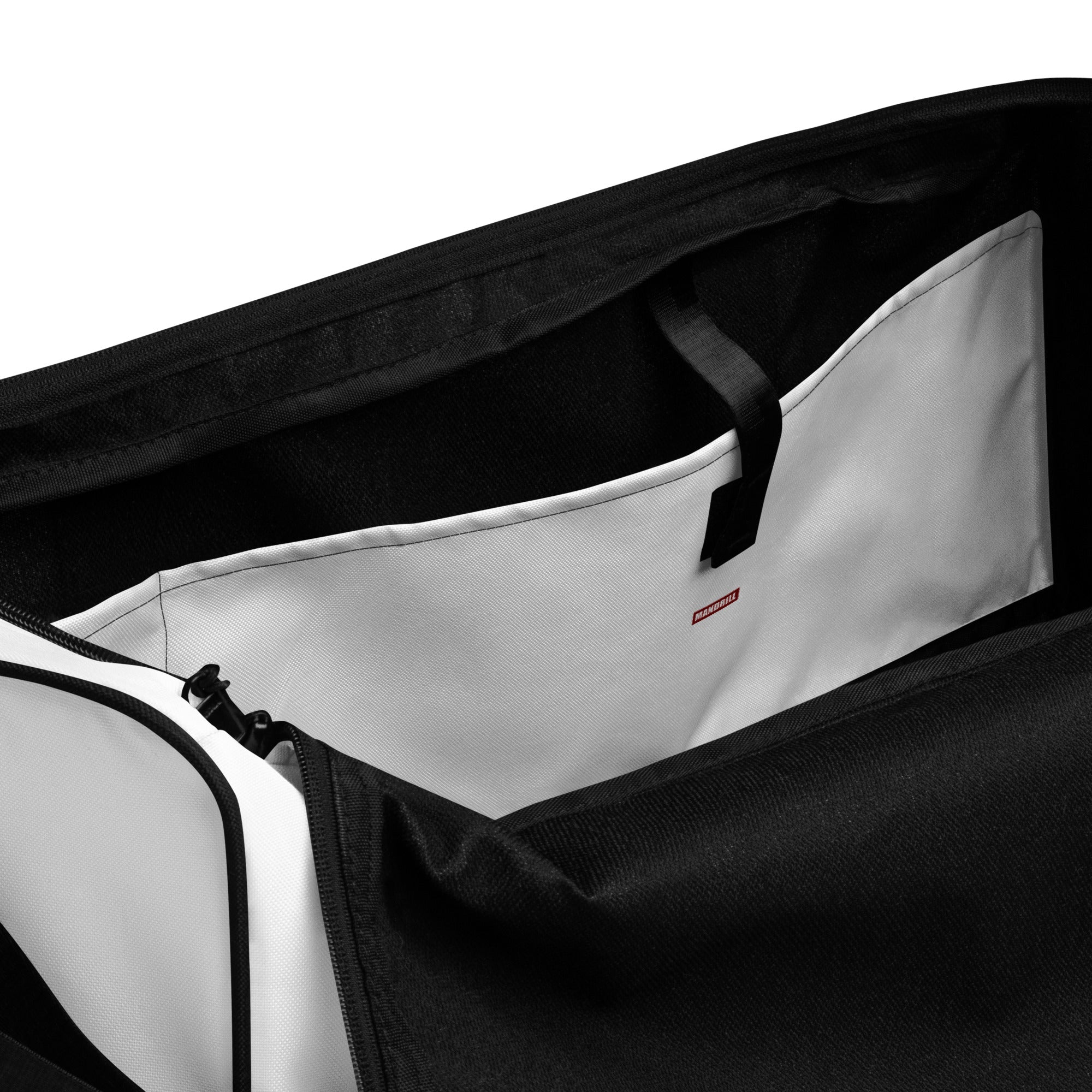White Mandrill Duffle bag